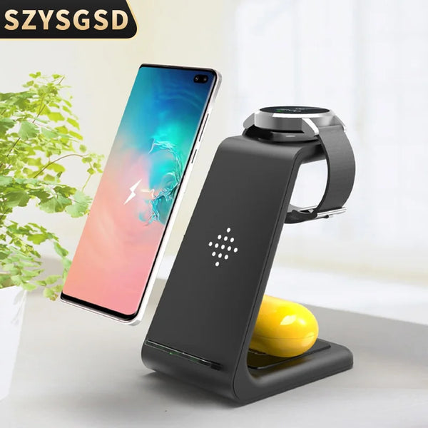 3 In 1 Wireless Charger iPhone Stand
