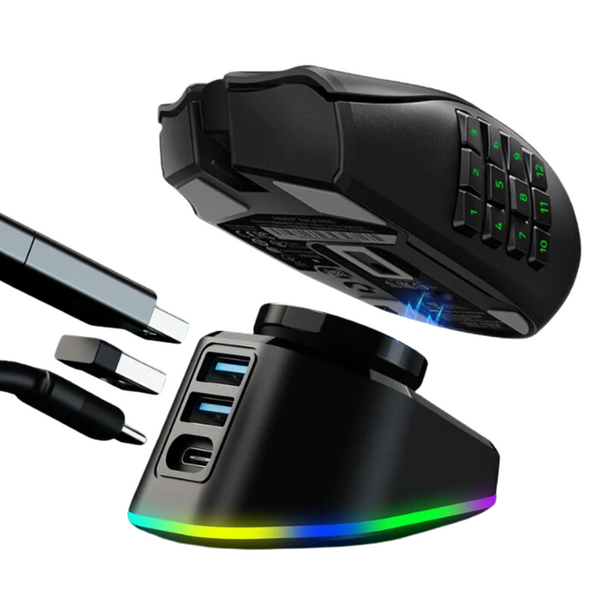 Wireless Mouse Charging Dock for Logitech