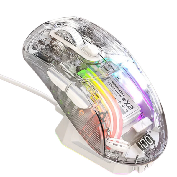 X2 Pro Magnetic Charging Bluetooth Mouse - RGB Lights