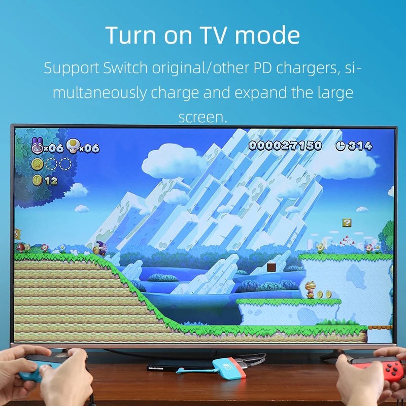 TV Dock for Nintendo Switch with USB Hub and HDMI Output