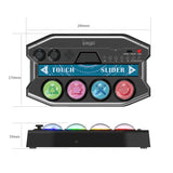 Game Controller for Sony PS4 PS5 PS4 Slim Pro with Touch Bar LED Light
