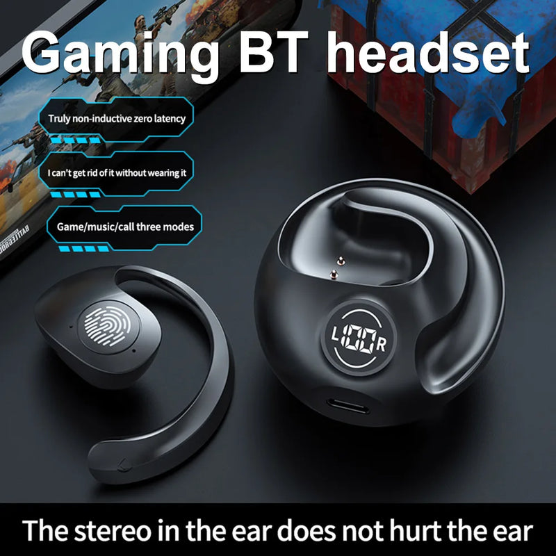 Open Ear Bluetooth Earbuds with Mic