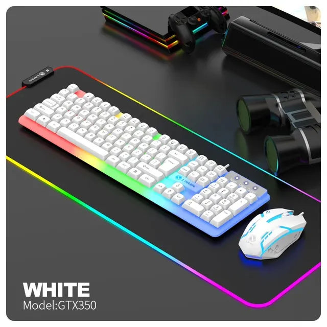 Membrane Keyboard with Colorful Lighting