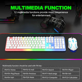 Membrane Keyboard with Colorful Lighting