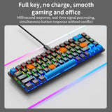 Colorful Lighting Wired Mechanical Keyboard