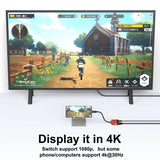 Portable TV Dock for Nintendo Switch OLED