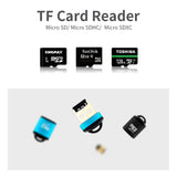 USB 2.0 Mini Mobile Phone Memory Card Reader