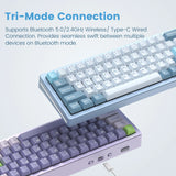 S-K71 Tri-Mode Mechanical Keyboard 68% Aluminum