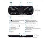 Mini Smart-TV Wireless Keyboard